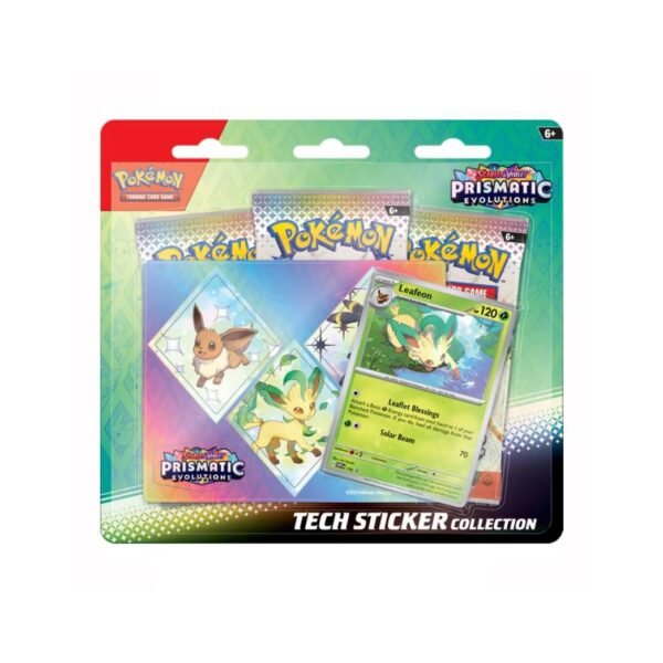 Prismatic Evolutions Tech Sticker Collection (Leafeon)